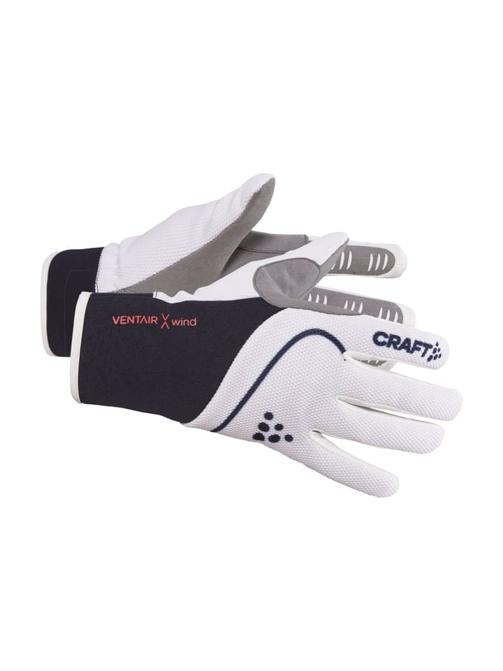 Craft Nor Pro Ventair Wind Glove White/Blaze Fjellsport.no